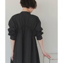ティティベイト titivate バックシャーリングワンピース (ブラック)