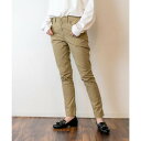 アットワン atONE フロントジッパーツイルスキニーパンツ (BEIGE)