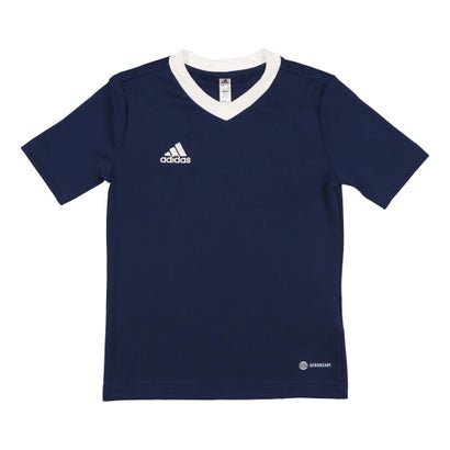 アディダス adidas ジュニア サッカー/フットサル 半袖シャツ KIDSENTRADA22ジャージー H57564 （ネイビー）