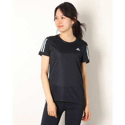 アディダス adidas レディース 陸上/ランニング 半袖Tシャツ W OTR Tシャツ H59274 （ブラック）