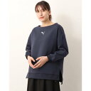 プーマ PUMA レディース ニットジャケット SWEAT TOPS_ 670619 （ネイビー）