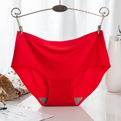 メゾンドラティール maison de LATIR 柔らかシームレスパンツ【返品不可商品】 (レッド)