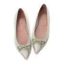 プリティ バレリーナ Pretty Ballerinas ELLA patent-leather（エラ パテント-レザー）ポインテッドシューズ （BLANCO-NADINE）