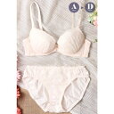 パリーゼ Palissee Rose Garden 3/4カップブラ&ショーツ【返品不可商品】 (ピンク)