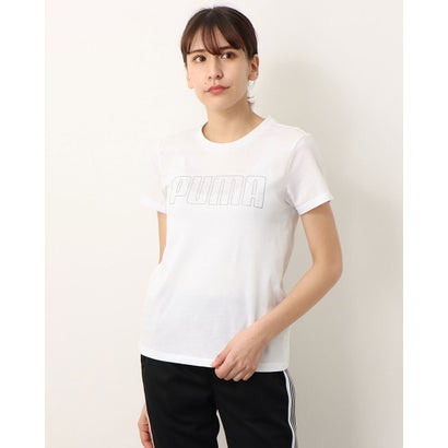 プーマ PUMA レディース 半袖機能Tシャツ STARDUST CRYSTALLINE SS Tシャツ_ 521984 （ホワイト）