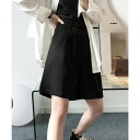 タック ショートパンツ レディース