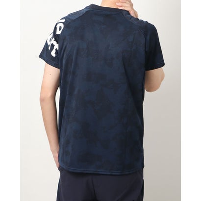 デサント DESCENTE メンズ 半袖機能Tシャツ ジャガードグラフィックHSシャツ DMMTJA58 （ネイビー） 3