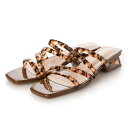 ブリジット バーキン Bridget Birkin クリアチューブスクエアミュール (マルチ)