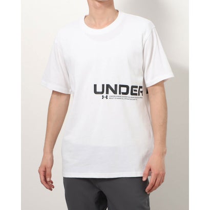 アンダーアーマー UNDER ARMOUR メンズ 半袖Tシャツ UA HW CHARGED COTTON SS 2 1371911 (ホワイト)