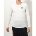 アンダーアーマー UNDER ARMOUR メンズ フィットネス 長袖コンプレッションインナー UA HG Armour Comp LS 1361524 (ホワイト)(4)