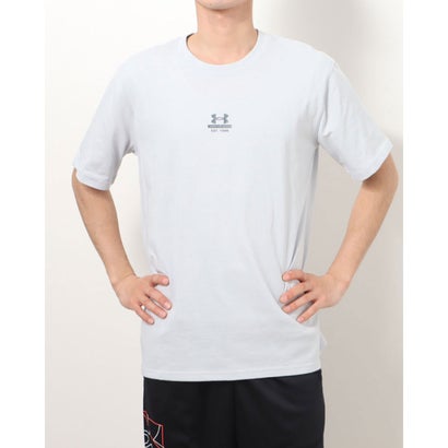 アンダーアーマー UNDER ARMOUR メンズ 半袖Tシャツ UA HW CHARGED COTTON SS 1 1371910 (グレー)