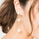 ヴィリーナ VIRINA オリオンパールピアス (ホワイト)