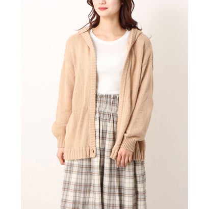サマンサ モスモス Samansa Mos2 フードニットカーディガン （ベージュ）のサムネイル