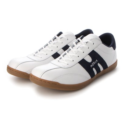 モーブス mobus【本革】NEW MUNSTER （WHITE/NAVY）