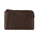 マドゥリ MADULI ジッパー付きカードケース (DARK BROWN)(4)