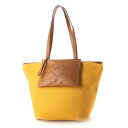 ペレボルサ PELLE BORSA トートバッグ (ブライトイエロー)