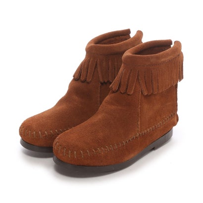 【Kid's】ミネトンカ MINNETONKA BACK ZIPPER BOOT（Brown）