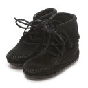 【Kid 039 s】ミネトンカ MINNETONKA ANKLE HI TRAMPER BOOT（Black）