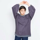 モディッシュガゼ MODISH GAZE ルーズシルエットスウェットシャツ (グレー)