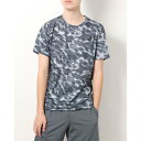 ニューバランス New Balance メンズ 半袖機能Tシャツ プリントショートスリーブTシャツ_ AMT21097 （ブラック）