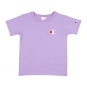 チャンピオン Champion ジュニア 半袖Tシャツ チャンピオン ミドルCロゴ刺繍Tシャツ_Champion SHORT SLEEVE T-SHIRT CK...