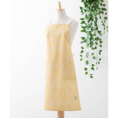 ジュビリー Jubilee コットンサテンエプロン 肩紐バッククロス型(イエロー)