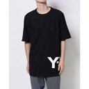 CX[ Y-3 M CH1 SS TEE - LARGE LOGO iBLACKj