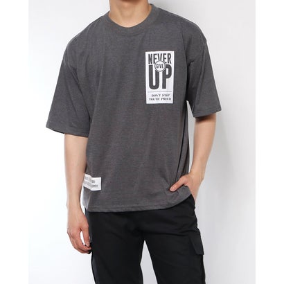 スタイルブロック STYLEBLOCK 半袖プリントBIGTシャツ (B杢チャコール)