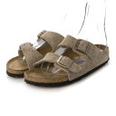 ビルケンシュトック BIRKENSTOCK Arizona SFB Suede【ナロー幅】 （トープ）