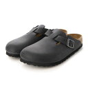 楽天LOCOMALL（ロコンド公式ストア）ビルケンシュトック BIRKENSTOCK Boston NU Oiled【ナロー幅】 （ブラック）