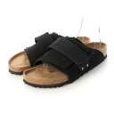 ビルケンシュトック BIRKENSTOCK Kyoto VL Soft Suede Nubuck【レギュラー幅】 （ブラック）