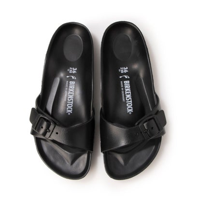 ビルケンシュトック BIRKENSTOCK マドリッド 軽量 サンダル レディース 細身シルエット 128163 （ブラック）