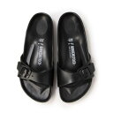 ビルケンシュトック BIRKENSTOCK マドリッド 軽量 サンダル レディース 細身シルエット 128163 （ブラック）