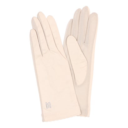 ダックス DAKS 婦人 UV手袋 ショート丈 (アイボリー)