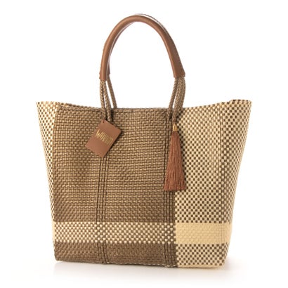 ウーヴン WOVEN メルカドバッグ かごバッグ bk-bag-mid （ORO CREMA）