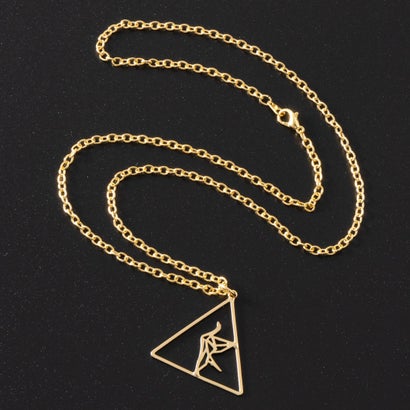 ジョン JON 鶴ネックレス (ゴールド)