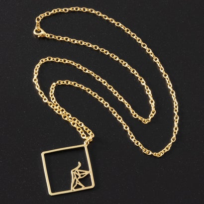 ジョン JON 鶴ネックレス (ゴールド)