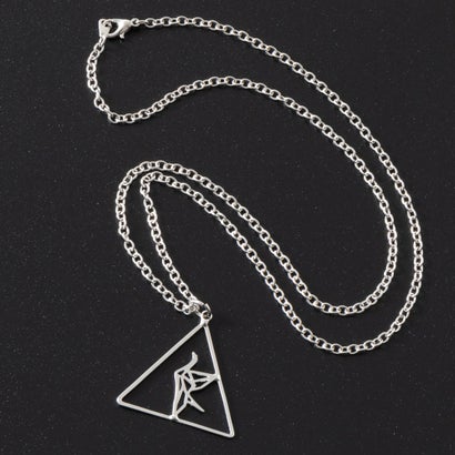 ジョン JON 鶴ネックレス (シルバー)