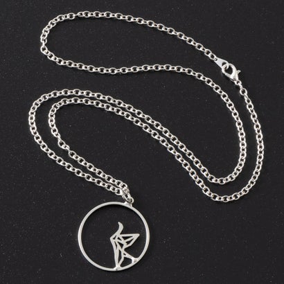 ジョン JON 鶴ネックレス (シルバー)