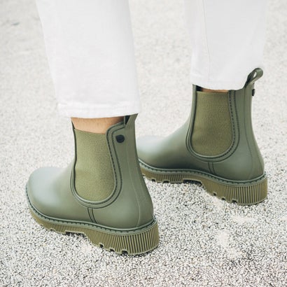 イゴール igor サイドゴアレインブーツ （カーキ）