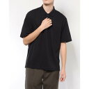 ティゴラ TIGORA メンズ 半袖ポロシャツ SMARTハイブリッドクールポロシャツ TR-9C1322PS (ブラック)