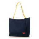 パプポスト PUP-POST スーパーライトカジュアルプリーツトートバッグ (NAVY)