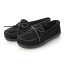 ミネトンカ MINNETONKA SHEEPSKIN HARDSOLE MOC （BLACK）