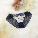 リサマリ Risa Magli マリアム レースショーツ【返品不可商品】 (ダークネイビー)