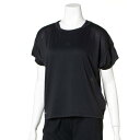 アディダス adidas レディース フィットネス 半袖Tシャツ シーズナルスポーツウエア レイヤード 半袖Tシャツ HC2529 (ブラック)