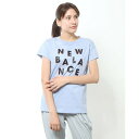 ニューバランス New Balance レディース 半袖機能Tシャツ クルーショートスリーブTシャツ_ AWT11191 (パープル)