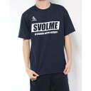 スボルメ SVOLME メンズ サッカー/フットサル 半袖シャツ シンプルロゴプラT 1221-92600 （ネイビー）