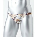 バニラ Vanilla メンズセクシー柄ビキニブリーフ(ストレッチ素材)【返品不可商品】 (ブラウン系)
