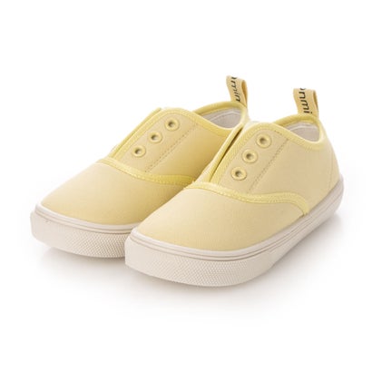 モンミミ monmimi 子供靴 スニーカー Eyelet slip-on sneakers （YELLOW）