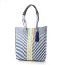 ヒマワリ HIMAWARI 編み込みBAG (NAVY/AQUA)